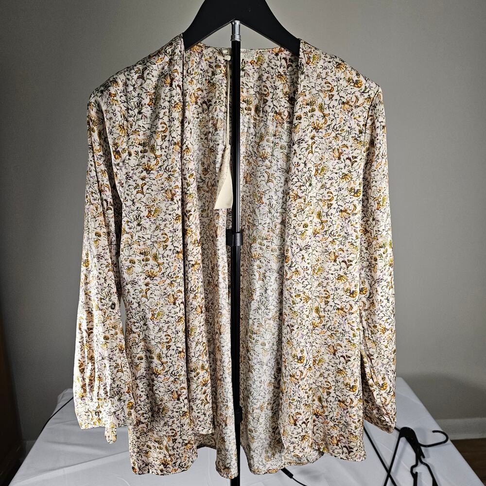 Mystree Boho Floral Kimono Cardigan S NWT Lightweight Open Front Boutique Top